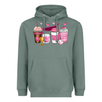 Sage volleyball coffee cups Heavyweight Hoodie - Zillion Design Studio