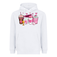 White volleyball coffee cups Heavyweight Hoodie - Zillion Design Studio