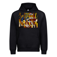 Black softball mom Urban Hoodie - Jasminsmagicworld