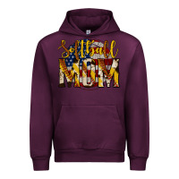 Mauve Wine softball mom Urban Hoodie - Jasminsmagicworld