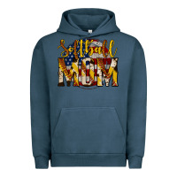 Pigment Midnight Navy softball mom Urban Hoodie - Jasminsmagicworld