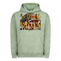 Pigment Oil Green softball mom Urban Hoodie - Jasminsmagicworld