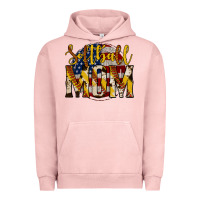 Pigment Salmon softball mom Urban Hoodie - Jasminsmagicworld