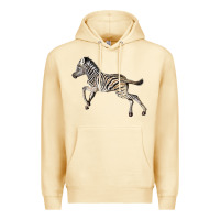 Pina Colada Baby Zebra Premium Hoodie - LillyAllenDesigns