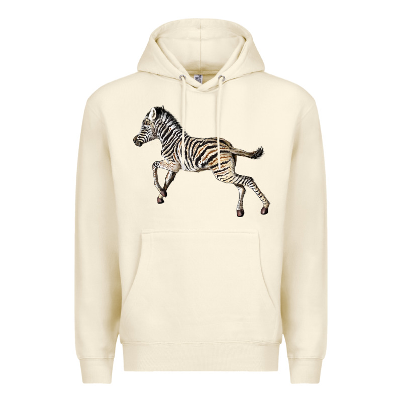 Baby Zebra Premium Hoodie by LillyAllenDesigns | Teevron