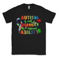 Black autism is not a disability its a different ability Classic Tee - Zillion Design Studio