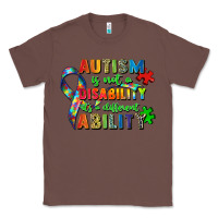Chestnut autism is not a disability its a different ability Classic Tee - Zillion Design Studio