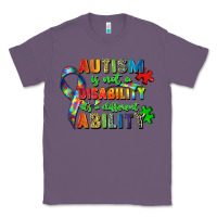 Lavender autism is not a disability its a different ability Classic Tee - Zillion Design Studio