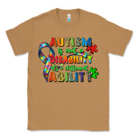Toasted Coconut autism is not a disability its a different ability Classic Tee - Zillion Design Studio