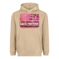 Mushroom Back The Pink American Flag Heavyweight Hoodie - texasbilliewilder