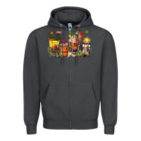 Smoke arizona coffee cups Zipper Hoodie - texasbilliewilder