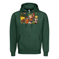 Arizona Coffee Cups Zipper Hoodie | Teevron