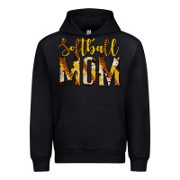 Black softball mom Urban Hoodie - Jasminsmagicworld