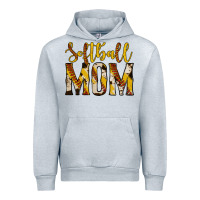 Heather Grey softball mom Urban Hoodie - Jasminsmagicworld