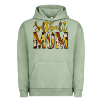 Pigment Oil Green softball mom Urban Hoodie - Jasminsmagicworld