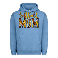 Pigment Pebble Blue softball mom Urban Hoodie - Jasminsmagicworld