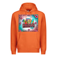 Carrot teacher life Premium Hoodie - AdoDesignShop