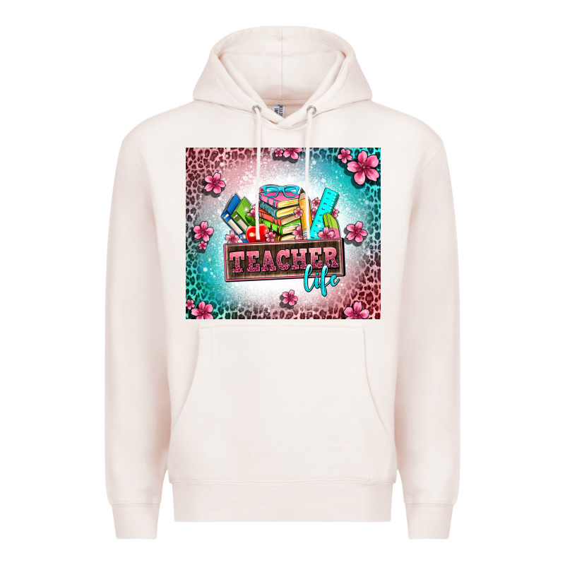 Teacher Life Premium Hoodie by AdoDesignShop | Teevron
