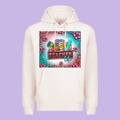 Teacher Life Premium Hoodie Designed By Adodesignshop