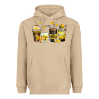 Mushroom ice hockey coffee cups Heavyweight Hoodie - Zillion Design Studio