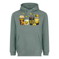 Sage ice hockey coffee cups Heavyweight Hoodie - Zillion Design Studio