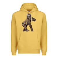 Antique Gold Baby Gorilla Premium Hoodie - LillyAllenDesigns