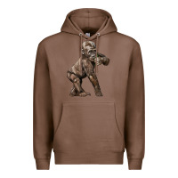 Chestnut Baby Gorilla Premium Hoodie - LillyAllenDesigns