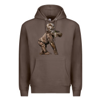 Coffee Baby Gorilla Premium Hoodie - LillyAllenDesigns