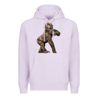 Lilac Baby Gorilla Premium Hoodie - LillyAllenDesigns