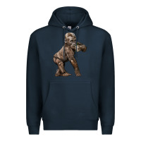 Navy Baby Gorilla Premium Hoodie - LillyAllenDesigns