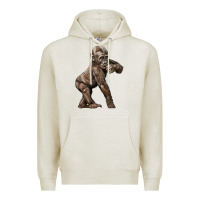 Oatmeal Heather Baby Gorilla Premium Hoodie - LillyAllenDesigns