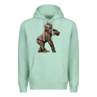 Seafoam Baby Gorilla Premium Hoodie - LillyAllenDesigns