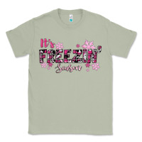 It's Freezin Season Pink Christmas Classic Tee | Teevron