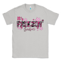 Moon Dust It's Freezin Season Pink Christmas Classic Tee - RanaPortraitStore