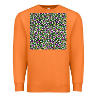 Carrot mardi gras leopard  seamless pattern Premium Sweatshirt - FaDigitalArtStudio