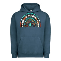 Pigment Midnight Navy western rainbow Urban Hoodie - Jasminsmagicworld