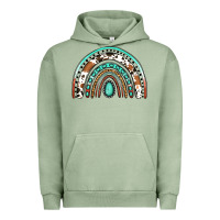 Pigment Oil Green western rainbow Urban Hoodie - Jasminsmagicworld