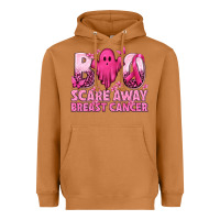 Meerkat Boo Scare Away Breast Cancer Heavyweight Hoodie - texasbilliewilder