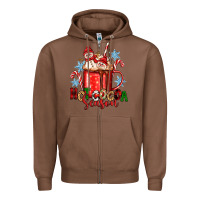 Chestnut hot cocoa  season Zipper Hoodie - Zillion Design Studio