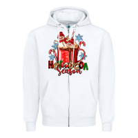 White hot cocoa  season Zipper Hoodie - Zillion Design Studio