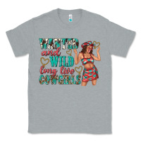 Heather Grey wanted and wild long live cowgirls Classic Tee - texasbilliewilder