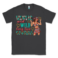 Smoke wanted and wild long live cowgirls Classic Tee - texasbilliewilder