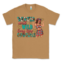Toasted Coconut wanted and wild long live cowgirls Classic Tee - texasbilliewilder