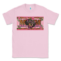 Bubblegum Pink danchshund mom license plate template Classic Tee - BarkalooDesign