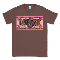 Chestnut danchshund mom license plate template Classic Tee - BarkalooDesign