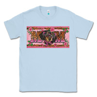 Dusty Blue danchshund mom license plate template Classic Tee - BarkalooDesign