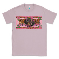Lilac danchshund mom license plate template Classic Tee - BarkalooDesign