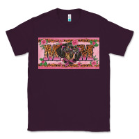 Plum danchshund mom license plate template Classic Tee - BarkalooDesign