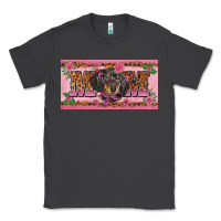 Smoke danchshund mom license plate template Classic Tee - BarkalooDesign