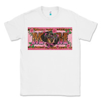 White danchshund mom license plate template Classic Tee - BarkalooDesign